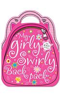 My Girly Swirly Sticker Back Pack