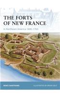 Forts of New France in Northeast America 1600-1763