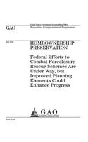 Homeownership preservation