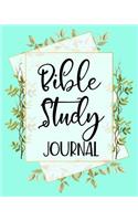 Bible Study Journal: Christian Notebook Journal