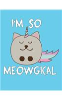 I'm So Meowgical (Composition Book)