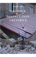 Critique de la Destruction Creatrice