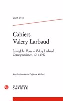 Cahiers Valery Larbaud