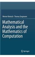 Mathematical Analysis and the Mathematics of Computation