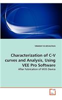 Characterization of C-V curves and Analysis, Using VEE Pro Software