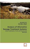 Analysis of Alternative Sewage Treatment Systems