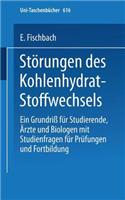 Störungen Des Kohlenhydrat-Stoffwechsels