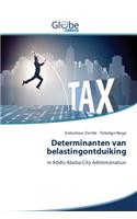 Determinanten van belastingontduiking