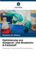 Optimierung von Kongorot- und Rhodamin-B-Farbstoff