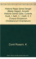 Historia regis Sarsa Dengel (Malak Sagad). Accedit historia gentis Galla, curante I. Guidi