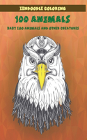 Zendoodle Coloring Baby Zoo Animals and other Creatures - 100 Animals