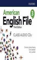 American English File Level 3 Class Audio CDs