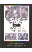 Relationship Therapy with Same-Sex Couples