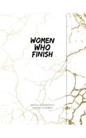 Women Who Finish - Quarterly Planner