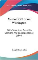 Memoir of Hiram Withington