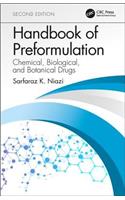 Handbook of Preformulation