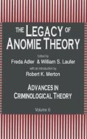 Legacy of Anomie Theory