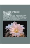 Classes of Prime Numbers
