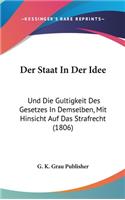 Der Staat in Der Idee