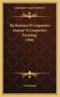 The Relations Of Comparative Anatomy To Comparative Psychology (1908)