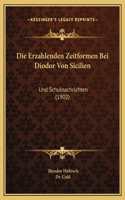 Die Erzahlenden Zeitformen Bei Diodor Von Sicilien