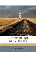 Bibliotheque Universelle