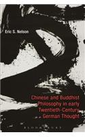 Chinese and Buddhist Philosophy in Early Twentieth-Century German Thought