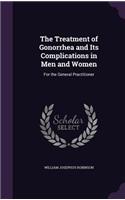Treatment of Gonorrhea and Its Complications in Men and Women