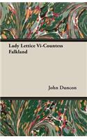 Lady Lettice VI-Countess Falkland