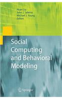 Social Computing and Behavioral Modeling