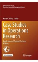 Case Studies in Operations Research