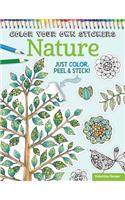 Color Your Own Stickers Nature