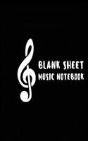 Blank Sheet Music Notebook: Blank Sheet Music: Volume 8