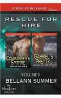 Rescue for Hire, Volume 3 [Commander's Spitfire: Gabriel's Pretty] (Siren Publishing Classic Manlove)