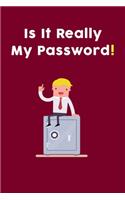 Is It Really My Password