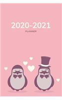 2020-2021 Yearly, Monthly, Weekly Calendar Planner