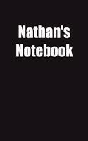 Nathan's Notebook: 6x9 Lined Notebook, Gift For a Friend or a Colleague (Gift For Someone You Love)