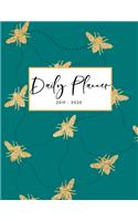 Planner July 2019- June 2020 Honey Bee Monthly Weekly Daily Calendar