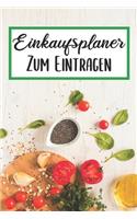 Einkaufsplaner Zum Eintragen: Essensplaner - Einkausfplan A5, Einkaufsliste, Menüplaner - 52 Wochenplan