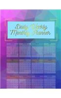 Daily Weekly Monthly Planner