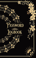 Password Logbook: Internet Address and Password Organiser with Alphabetical Tabs