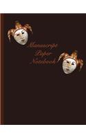 Manuscript Paper Notebook: Blank Sheet Music, Soft cover featuring original artwork. 110 pages, 12 stave, 8.5x11