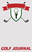 Golf Journal: 6x9 Golf Log Book with Scorecards and Monthly STATS Tracker