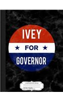 Kay Ivey for Governor of Alabama Composition Notebook: College Ruled 93/4 X 71/2 100 Sheets 200 Pages for Writing