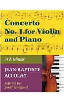 Accolay, J.B. - Concerto No. 1 in a minor for Violin - Arranged by Josef Gingold - International