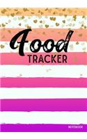 Food Tracker Notebook: Weight Loss Diary