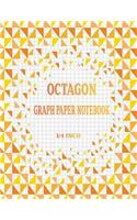 Octagon Graph Paper Notebook: Spiral Graphing Composition Grid Ruled Journal With 1/4 Inch Spacing. For Designing Drawing Your Own Assut Patterns . Regular Octagon, Large Print 8(1 Composition Design Notebook Game Sketch Mapping)