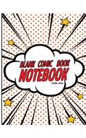 Blank Comic Book Notebook