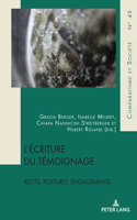 L'ecriture du temoignage