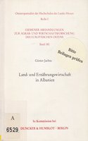Land- Und Ernahrungswirtschaft in Albanien